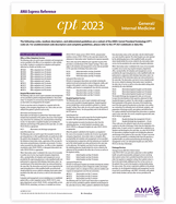 CPT 2023 Express Reference Coding Card: General/Internal Medicine