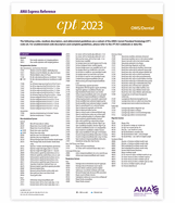CPT 2023 Express Reference Coding Card: Oms/Dental