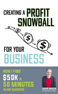 Creating A Profit Snowball For Your Business: How I Find $50K In 50 Minutes In Any Business