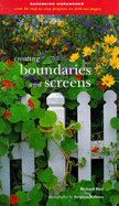 Creating Boundaries and Screens - Bird, Richard, and Robson, Stephen