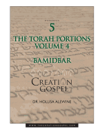 Creation Gospel Workbook Five: Bamidbar: Volume Four