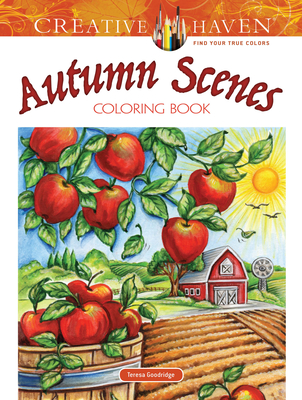 Creative Haven Autumn Scenes Coloring Book - Goodridge, Teresa