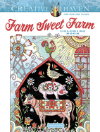Creative Haven Farm Sweet Farm Coloring Book