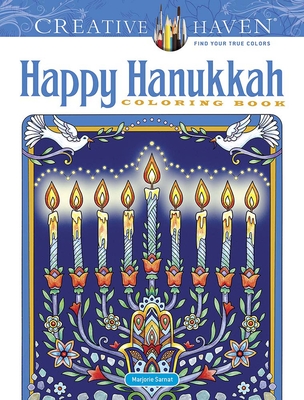 Creative Haven Happy Hanukkah Coloring Book - Sarnat, Marjorie