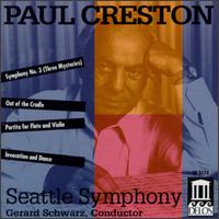Creston: Symphony No.3; Partita for Flute, Violin & Stings, Op. 12; Out of the Cradle; Invocation & Dance, Op. 58 - Bernard Shapiro (oboe); Charles Butler (trumpet); Christopher Sereque (clarinet); David L Ritt (trombone);...