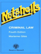 Criminal Law in a Nutshell - Giles, Marianne