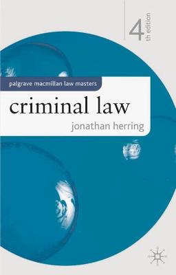 Criminal Law - Herring, Jonathan