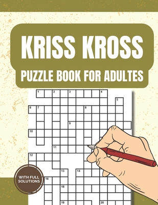 Criss Cross Crossword Activity Book with Full Solutions: Kriss Kross (criss Cross) Crossword Activity Book with 10.000 Words on Completely Different Topics - Books, Droma Simple