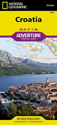 Croatia-Adventuremap (Adventure Travel Map) (Adventuremaps) - National Geographic