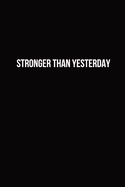 Crossfit WOD Journal: Stronger than yesterday