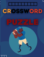 crossword puzzle: american football crossword puzzle for adults with solution for fans of this game