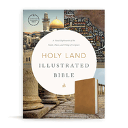 CSB Holy Land Illustrated Bible, Ginger Leathertouch: A Visual Exploration of the People, Places, and Things of Scripture