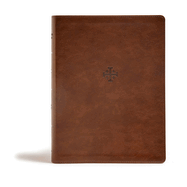 CSB Life Connections Study Bible, Brown Leathertouch: For Personal or Small Group Study