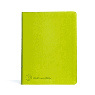 CSB Life Counsel Bible, Apple Green Leathertouch, Indexed: Practical Wisdom for All of Life