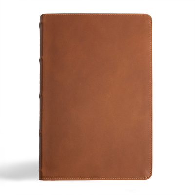 CSB Men's Daily Bible, Brown Genuine Leather, Indexed - Wolgemuth, Robert (Editor), and Csb Bibles by Holman (Editor)