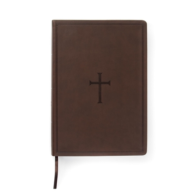 CSB Super Giant Print Reference Bible, Value Edition, Brown Leathertouch - Csb Bibles by Holman