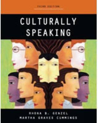 Culturally Speaking 3E - Genzel, Rhona B