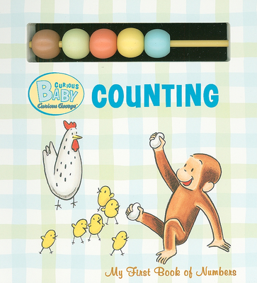 Curious Baby Counting Board Book with Beads - Rey, H A