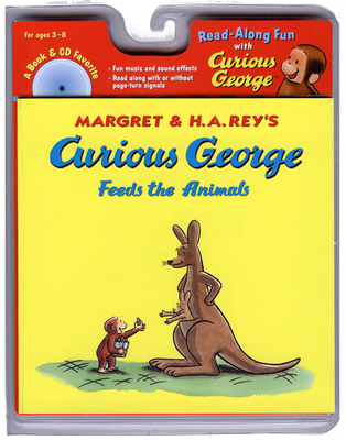 Curious George Feeds the Animals Book & CD - Rey, H A, and Rey, Margret