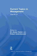 Current Topics in Management: Volume 10