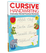 Cursive Handwriting: Everyday Words: Practice Workbook for Children