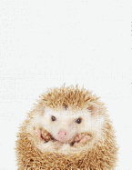 Cute Animal Composition Book Hedgehog: 8.5 X 11'', 200 Wide Ruled Pages, Notebook for School Softcover Canvas Design: Large Notebook Journal for Teacher, Students, and College