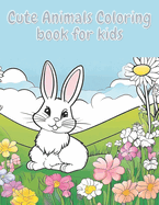 Cute Animals Coloring book for kids