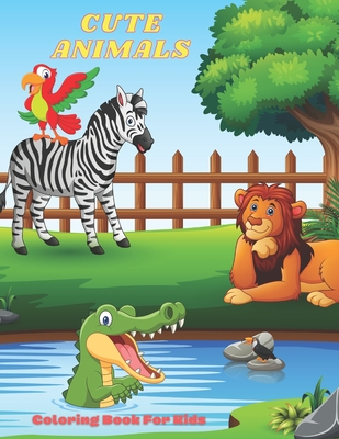 CUTE ANIMALS - Coloring Book For Kids - Taylor, Paige