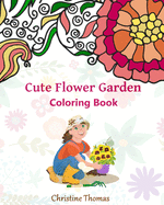 Cute Flower Garden Coloring Pages