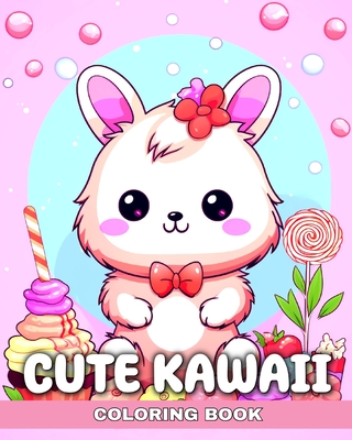 Cute Kawaii Coloring Book: Kawaii Coloring Pages for Kids and Adults with Cute Anime Designs to Color - Peay, Regina