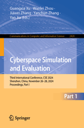 Cyberspace Simulation and Evaluation: Third International Conference, CSE 2024, Shenzhen, China, November 26-28, 2024, Proceedings, Part I