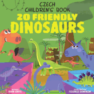 Czech Children's Book: 20 Friendly Dinosaurs