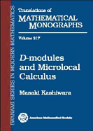 D-Modules and Microlocal Calculus - Kashiwara, Masaki