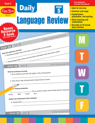 Daily Language Review, Grade 5 Teacher Edition - Evan-Moor Educational Publishers