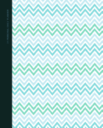 Daily Planner - Personal: Day Planner ( Weekly at a Glance Layout with Goals * Start Any Time of Year * 52 Spacious Weeks * Large Softback 8 X 10 Diary / Notebook / Journal ) [ Chevrons]