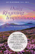 Daily Rhyming Inspirations: Let a 2-Line Rhyme Be Your Daily Prime!