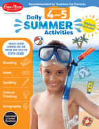 Daily Summer Activities: Between 4th Grade and 5th Grade, Grade 4 - 5 Workbook