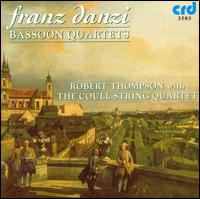 Danzi: Bassoon quartets op. 40 - Coull Quartet; Robert Thompson (bassoon)