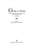 Daring to Dream: Utopian Fiction by United States Women Before, 1950 - Kessler, Carol Farley