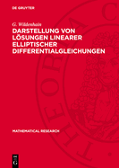 Darstellung Von Lsungen Linearer Elliptischer Differentialgleichungen