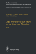 Das Minderheitenrecht Europischer Staaten: Teil 1