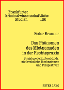 Das Phaenomen Des Mietnomaden in Der Rechtspraxis: Strukturelle Hintergruende, Zivilrechtliche Mechanismen Und Perspektiven