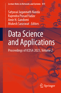Data Science and Applications: Proceedings of ICDSA 2023, Volume 2