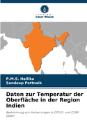 Daten zur Temperatur der Oberfl?che in der Region Indien