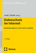 Datenschutz Im Internet: Rechtshandbuch Zu Dsgvo Und Bdsg
