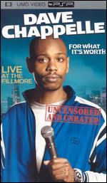 Dave Chappelle: For What It's Worth - Live at the Fillmore [UMD] - Stan Lathan