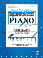 David Carr Glover Method for Piano Sight Reading and Ear Training: Level 1