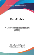 David Lubin: A Study In Practical Idealism (1922)