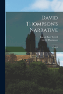 David Thompson's Narrative: Copy I