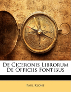 de Ciceronis Librorum de Officiis Fontibus